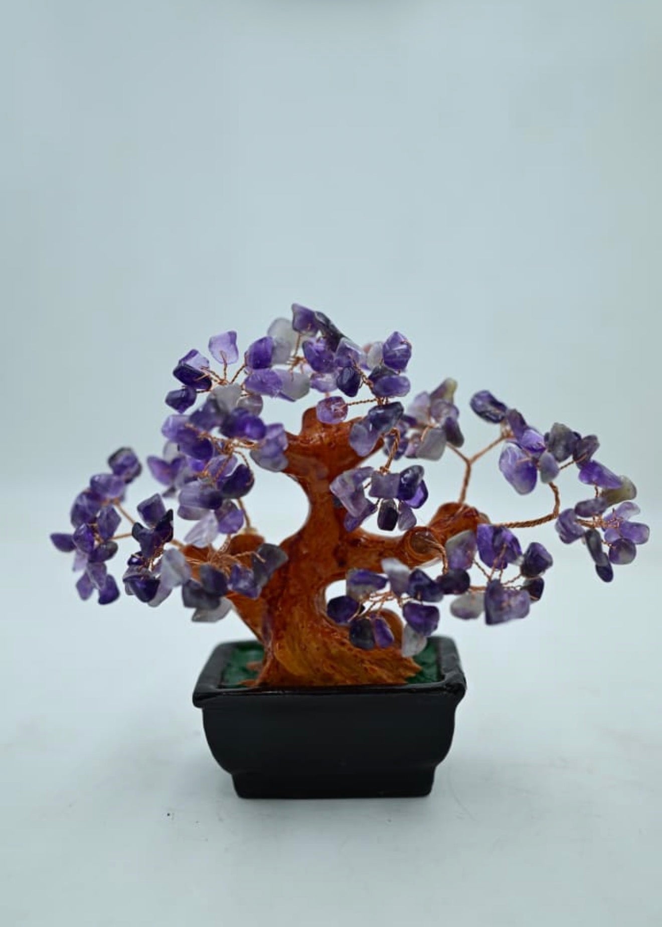 Rose Quartz, citrin, green aventurine, pink quartz, multi 7 chakar crystal trees