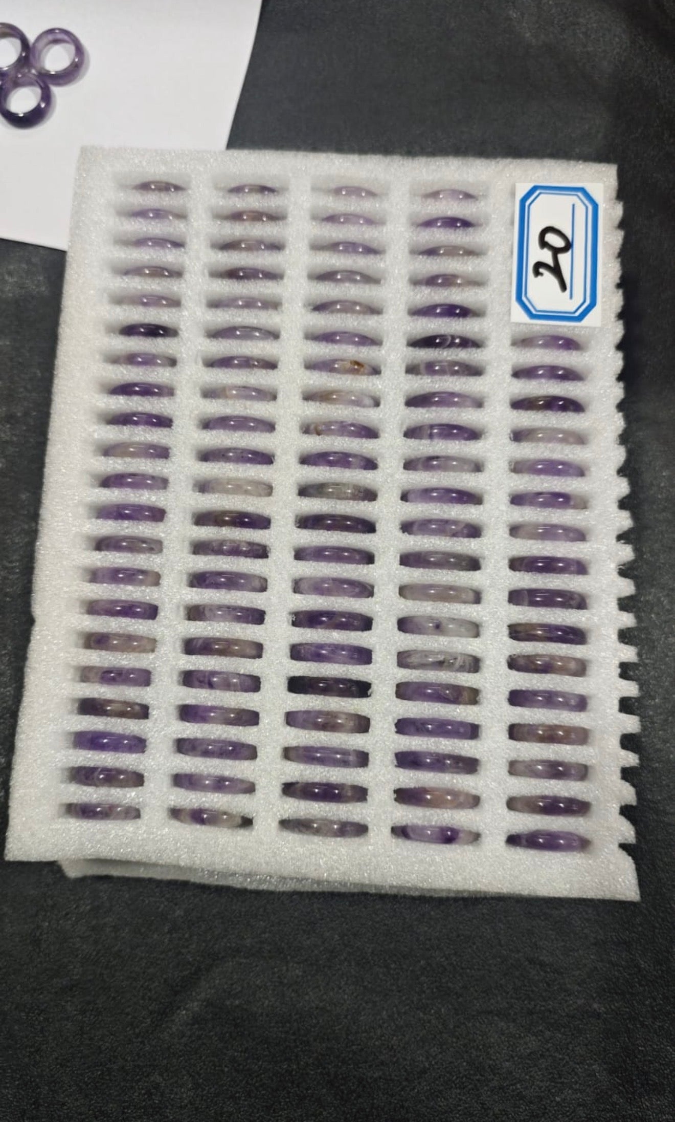 Amethyst Crystal Ring – Natural Protection & Calm