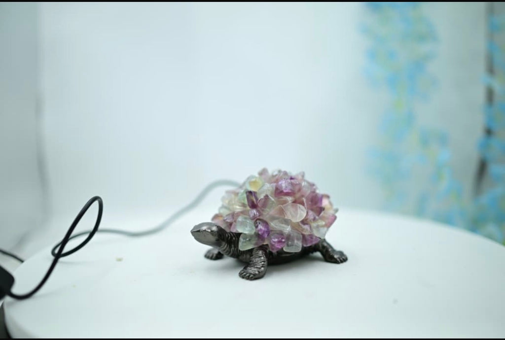 ✨ Crystal Turtle Lamp – Premium Feng Shui Healing Light