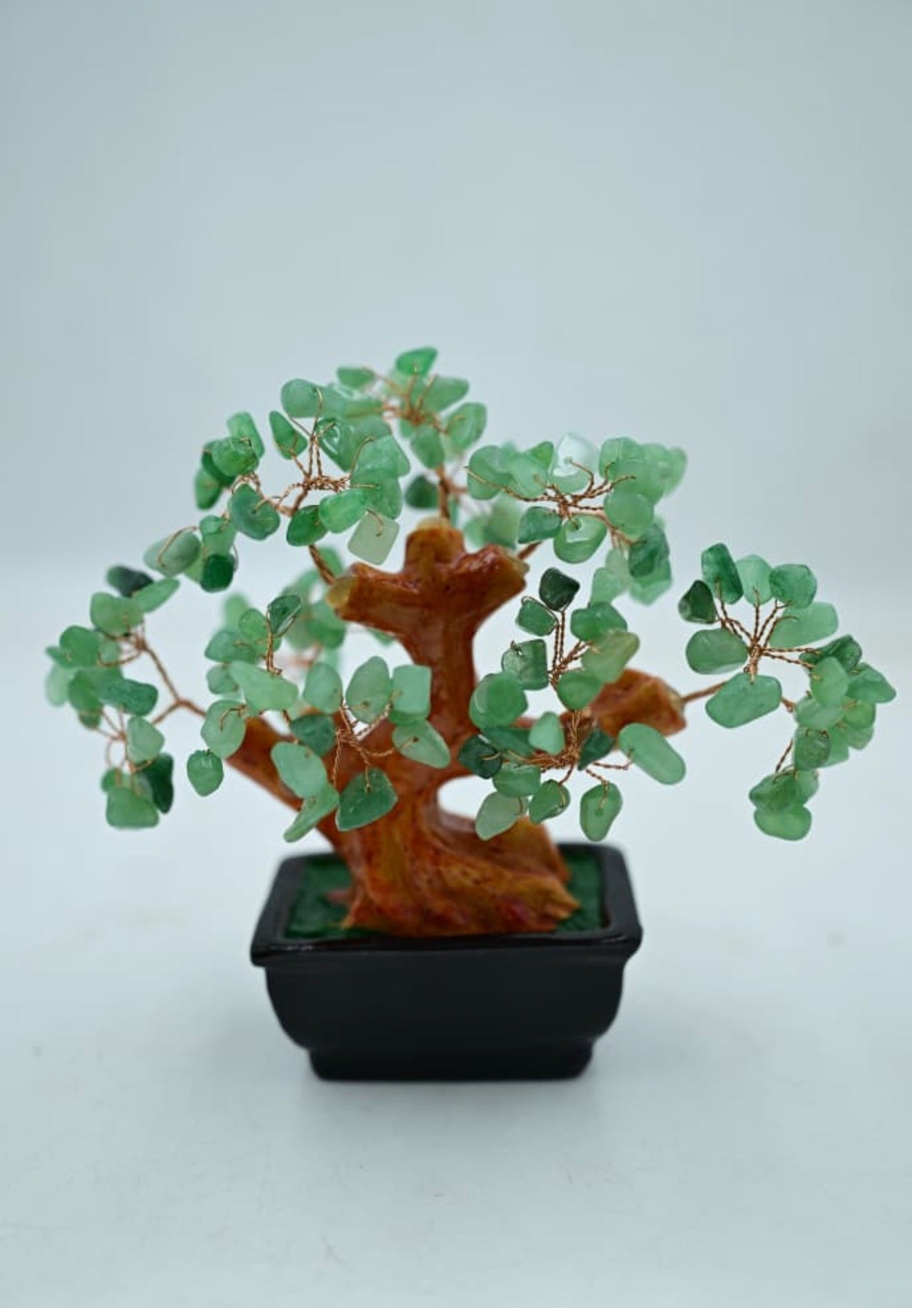 Rose Quartz, citrin, green aventurine, pink quartz, multi 7 chakar crystal trees