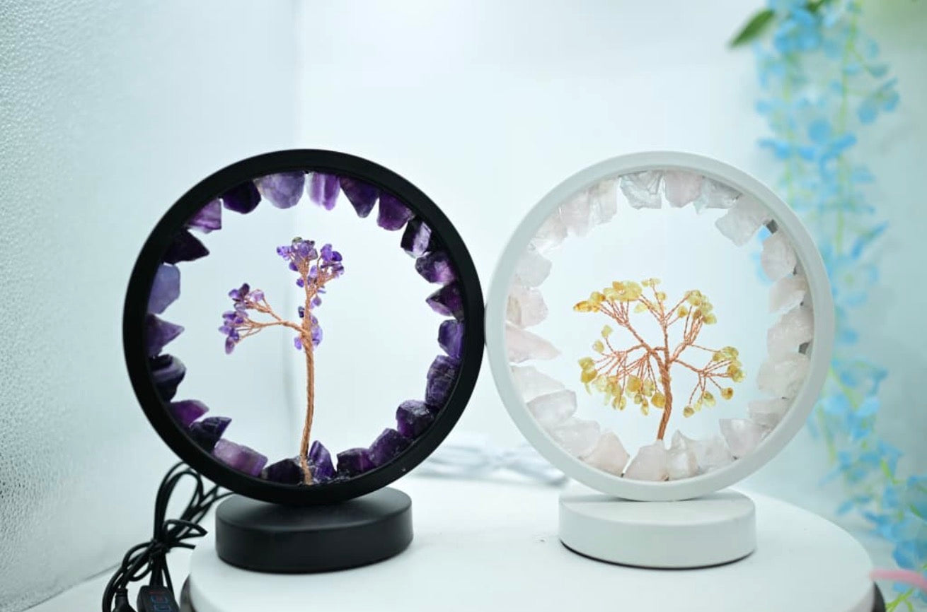 ✨ Crystal Ring Lamps – A++ Premium Decorative Healing Lamps