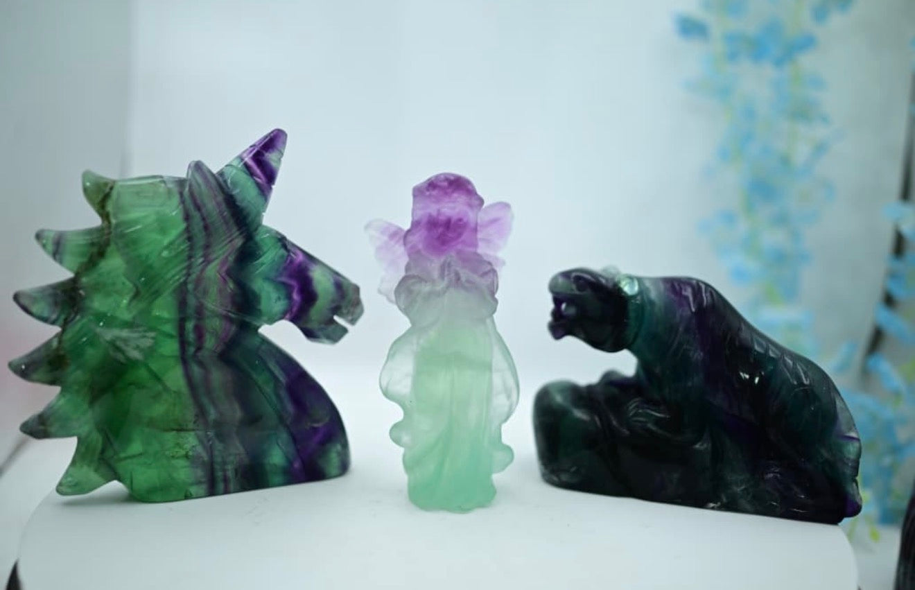 Multi florite carving items