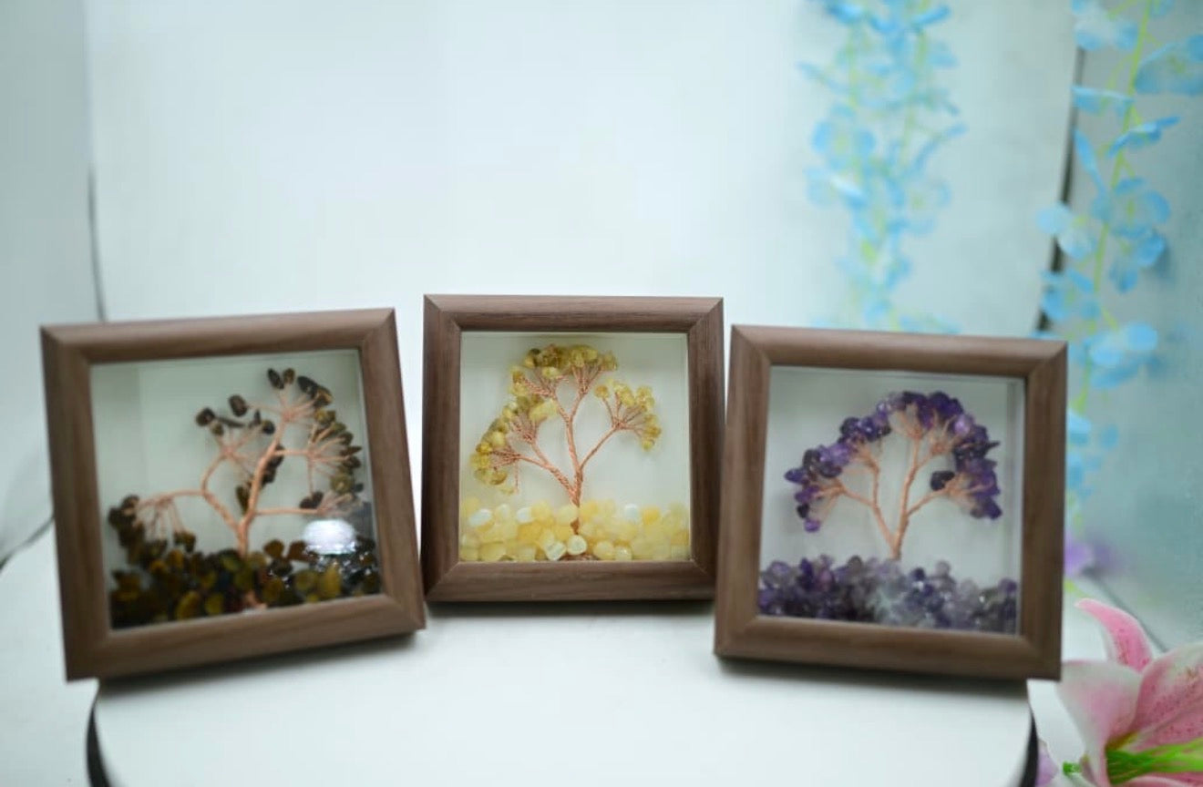 🌳 Crystal Tree Frames – A++ Premium Decorative Collection
Perfect Gift Item for Home Decor • Office Desk • Meditation Corner