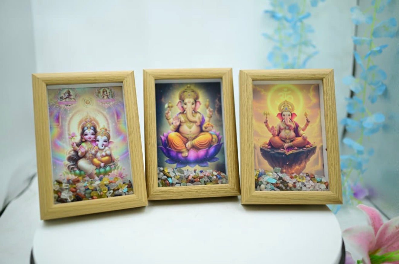 🪷 Crystal Chakra Frames & God Frames – A++ Premium Collection