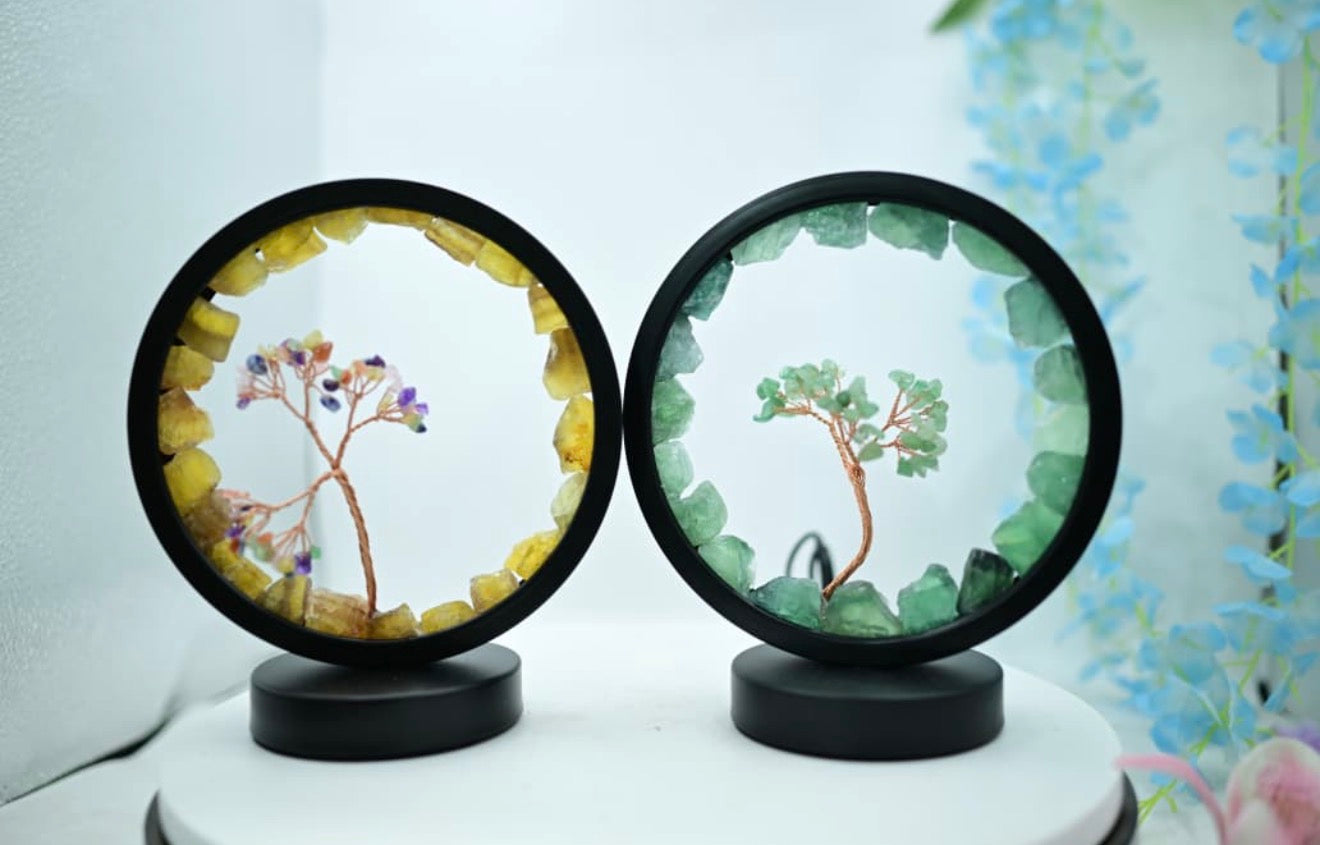 ✨ Crystal Ring Lamps – A++ Premium Decorative Healing Lamps