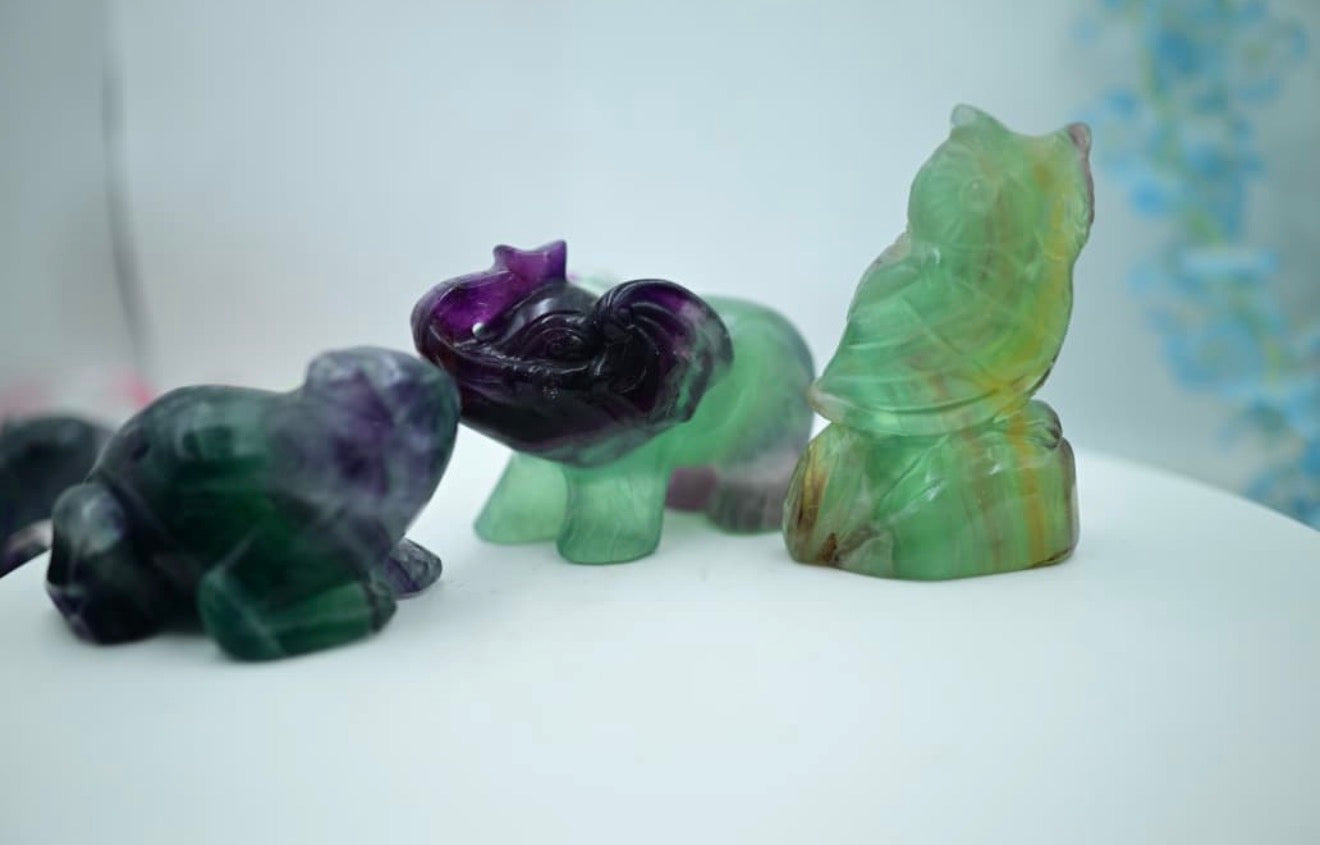 Multi florite carving items