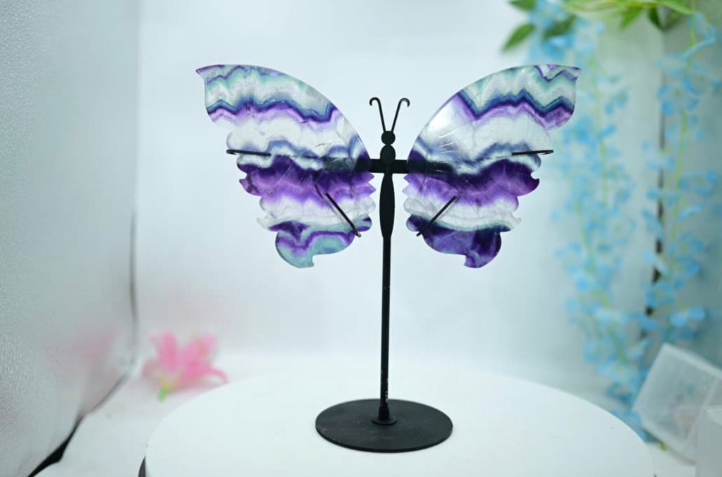 Butterflies semi precious stone