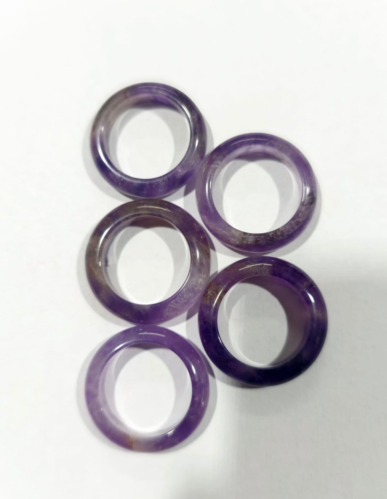 Amethyst Crystal Ring – Natural Protection & Calm