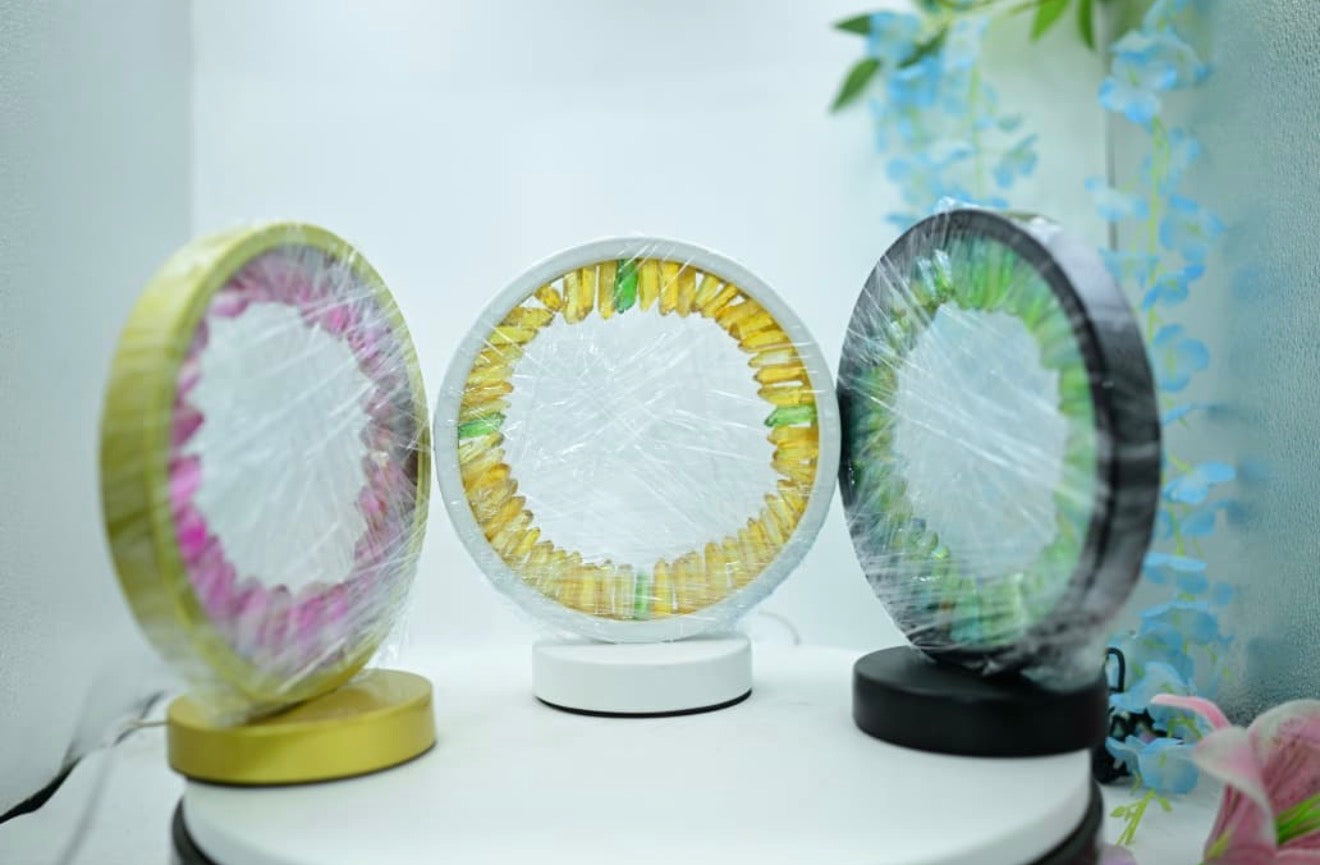 ✨ Crystal Ring Lamps – A++ Premium Decorative Healing Lamps