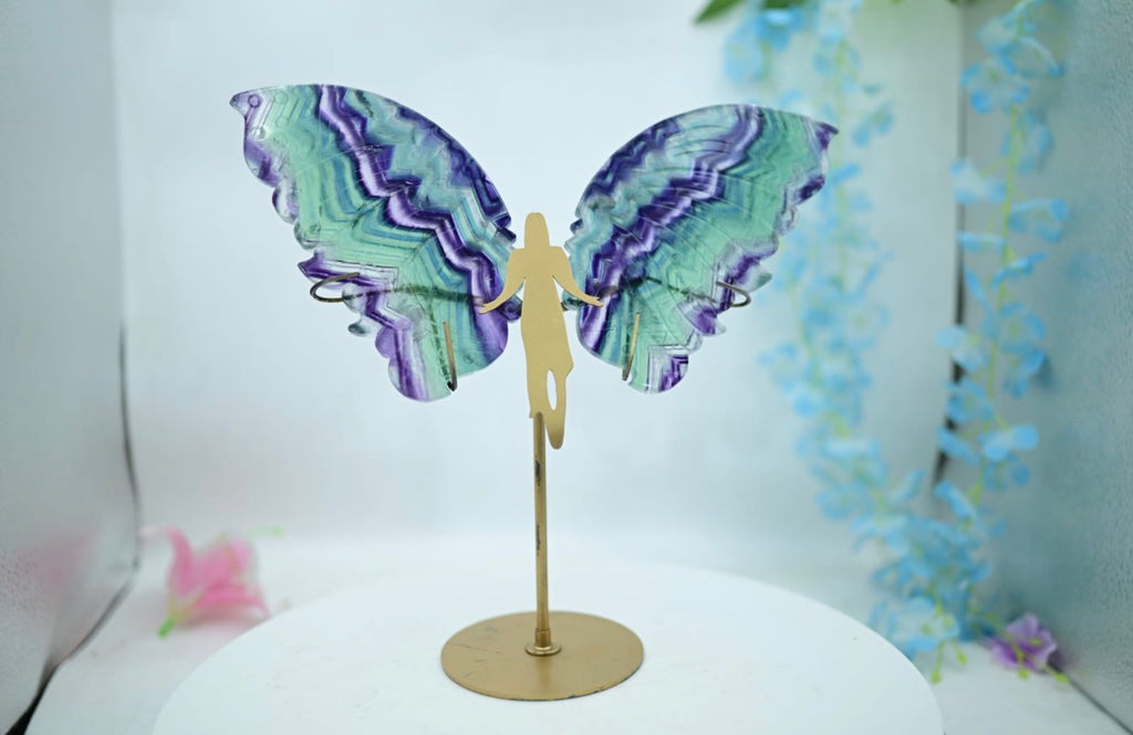 Butterflies semi precious stone