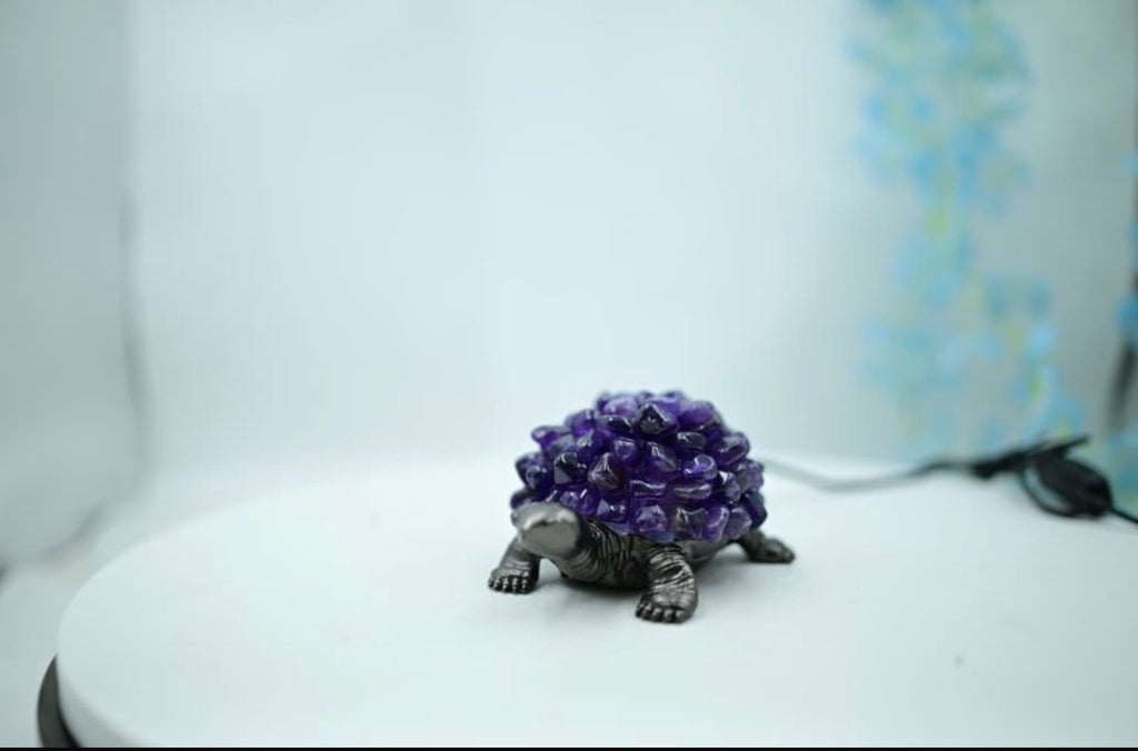 ✨ Crystal Turtle Lamp – Premium Feng Shui Healing Light