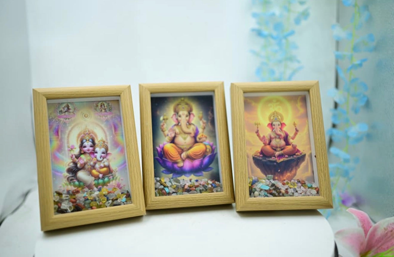 🪷 Crystal Chakra Frames & God Frames – A++ Premium Collection