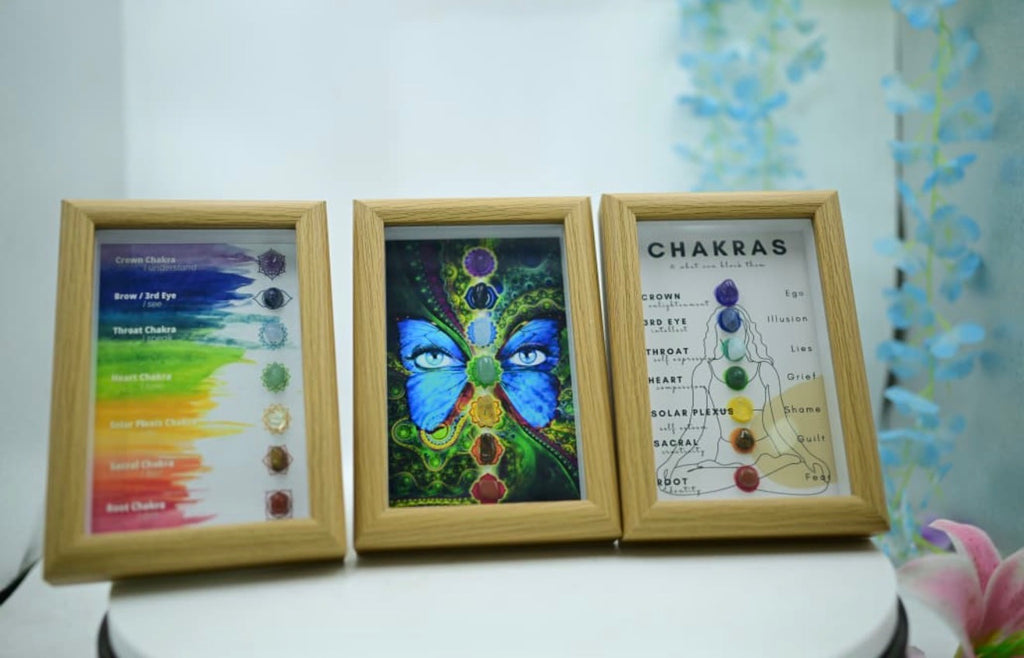 🪷 Crystal Chakra Frames & God Frames – A++ Premium Collection