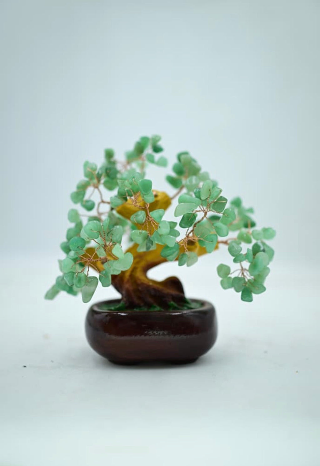 Rose Quartz Mini Bonsai

Clear Quartz Mini Bonsai

Green Aventurine Mini Bonsai

Multi Fluorite Mini Bonsai