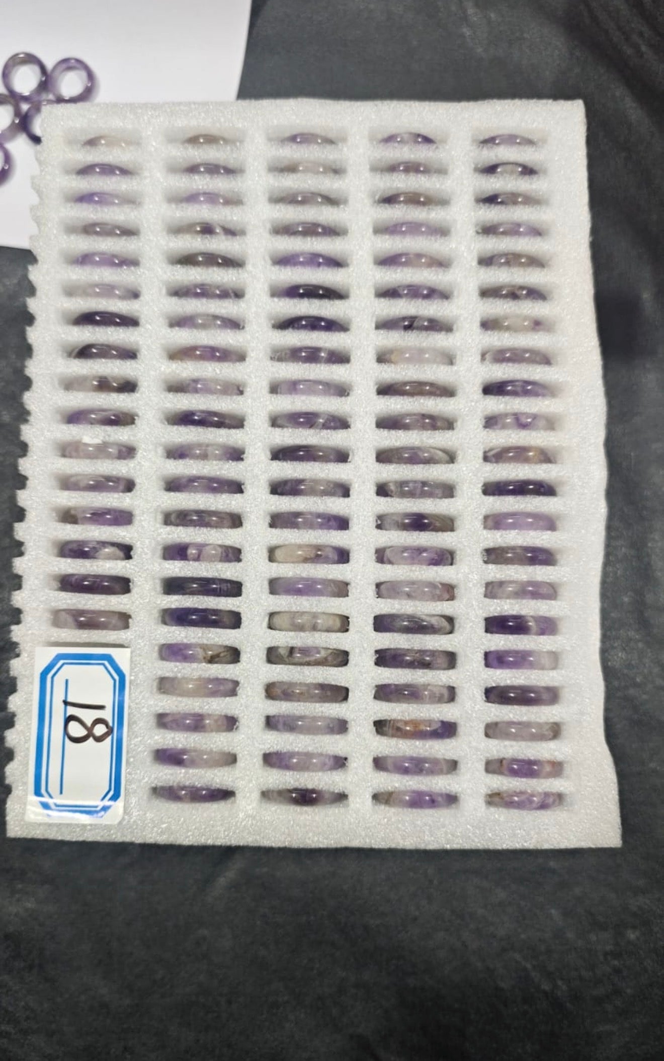 Amethyst Crystal Ring – Natural Protection & Calm