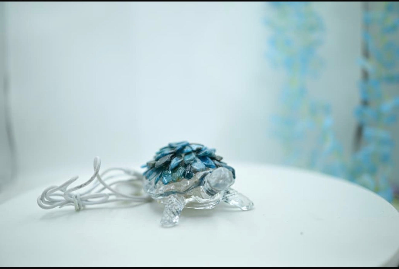 ✨ Crystal Turtle Lamp – Premium Feng Shui Healing Light