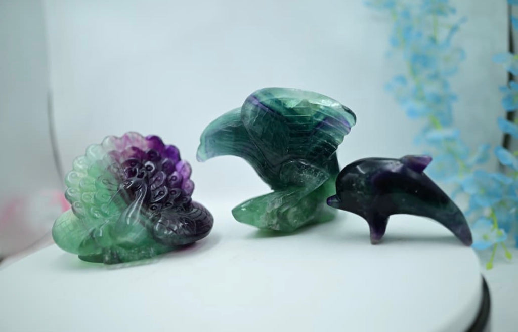 Multi florite carving items