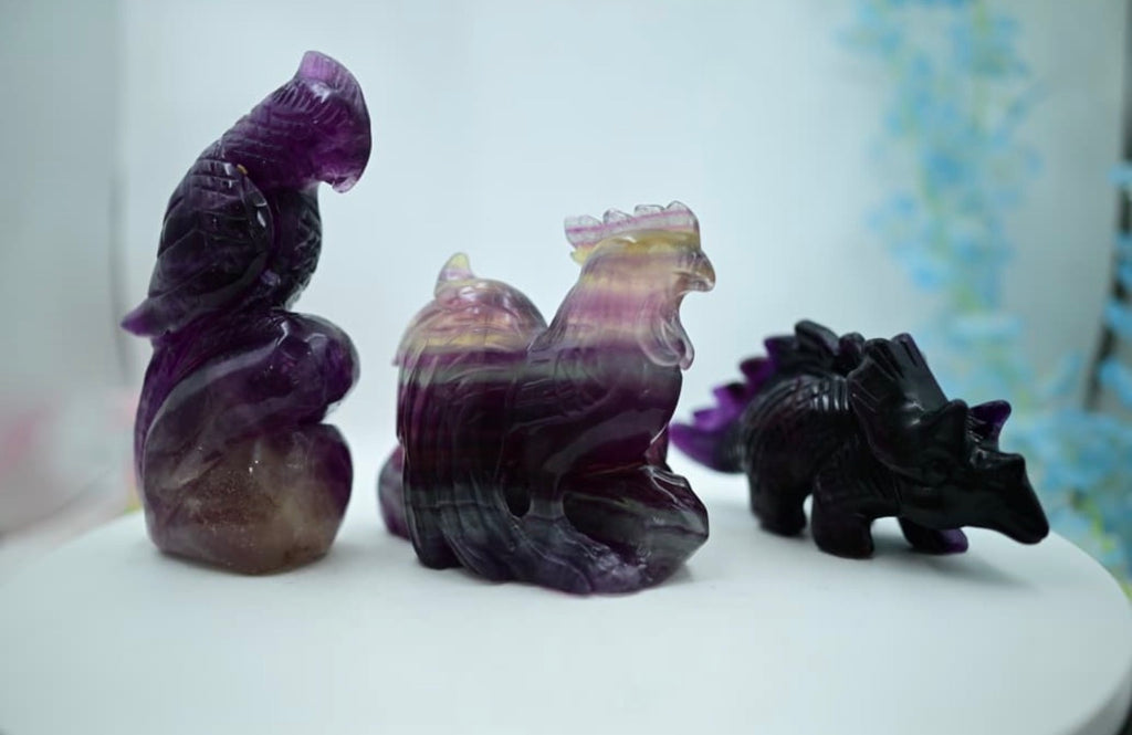 Multi florite carving items