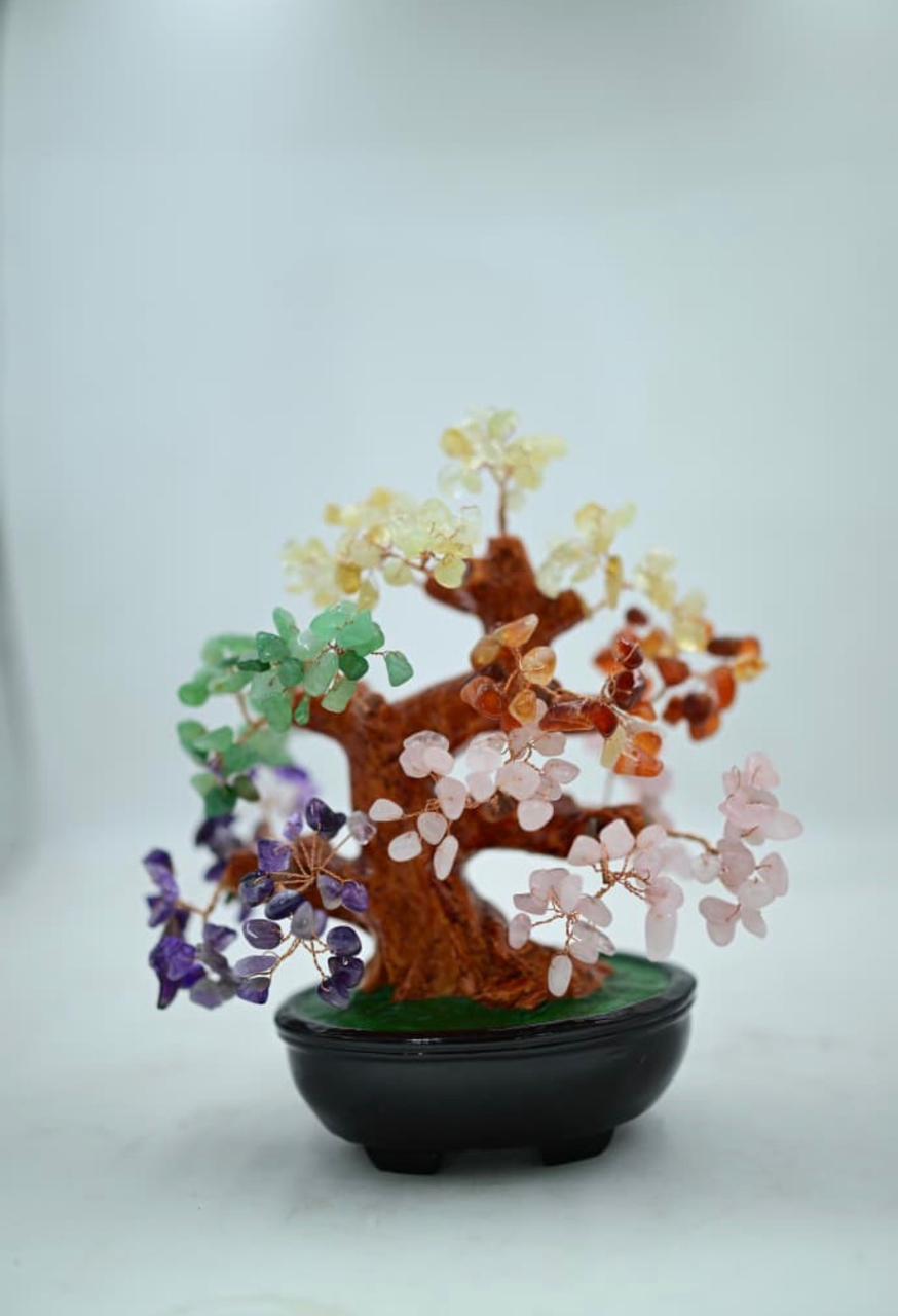 * Green Aventurine Bonsai Tree * Citrine Bonsai Tree * Seven Chakra Bonsai Tree * Amethyst Bonsai Tree * Rose Quartz Bonsai Tree